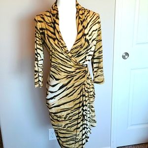 Tiger print dress